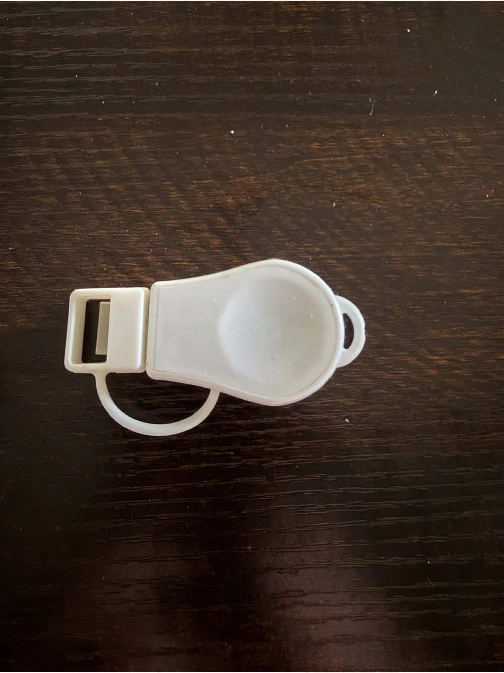 Universal White Silicone Apple Apple Watch Keychain Charger